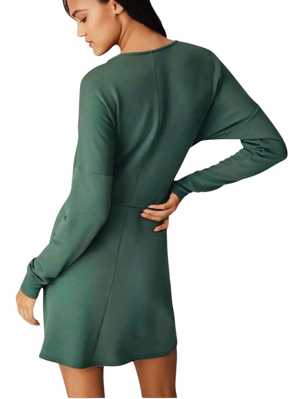 Daily Practice by Anthropologie Long Sleeve Asymmetrical Dress. - Picture 4 of 8